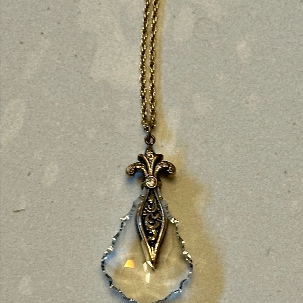 Virgins Saints & Angels Vintage Rare Gold pendant Necklace - Picture 6 of 6